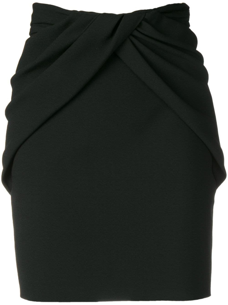 draped-style skirt 1