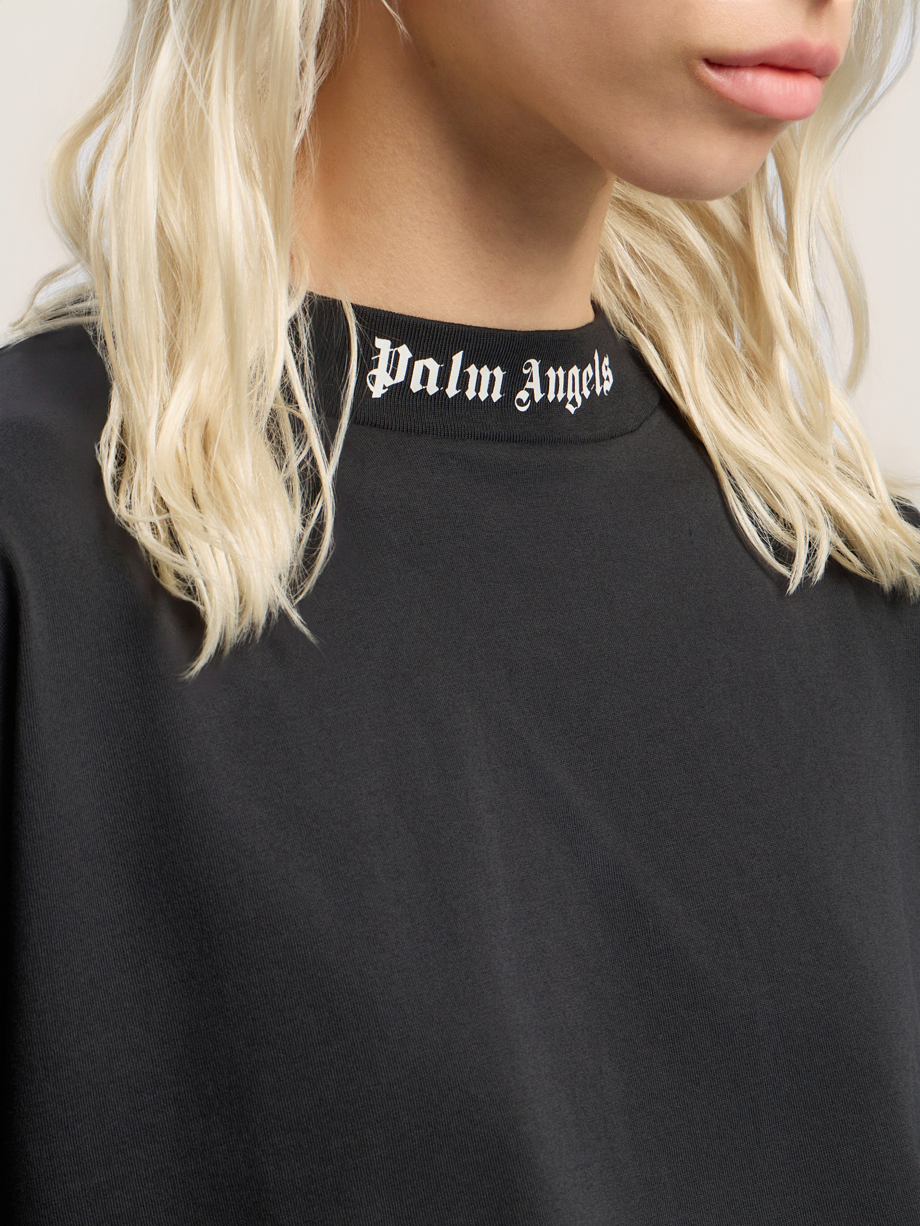 Back Curved Logo Mini Tee - 5