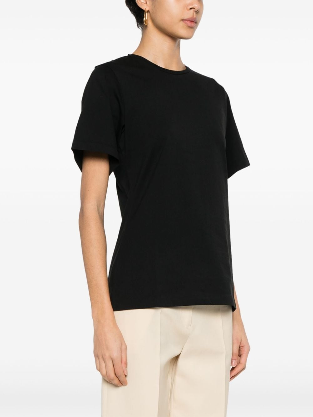 organic cotton short-sleeve T-shirt - 3