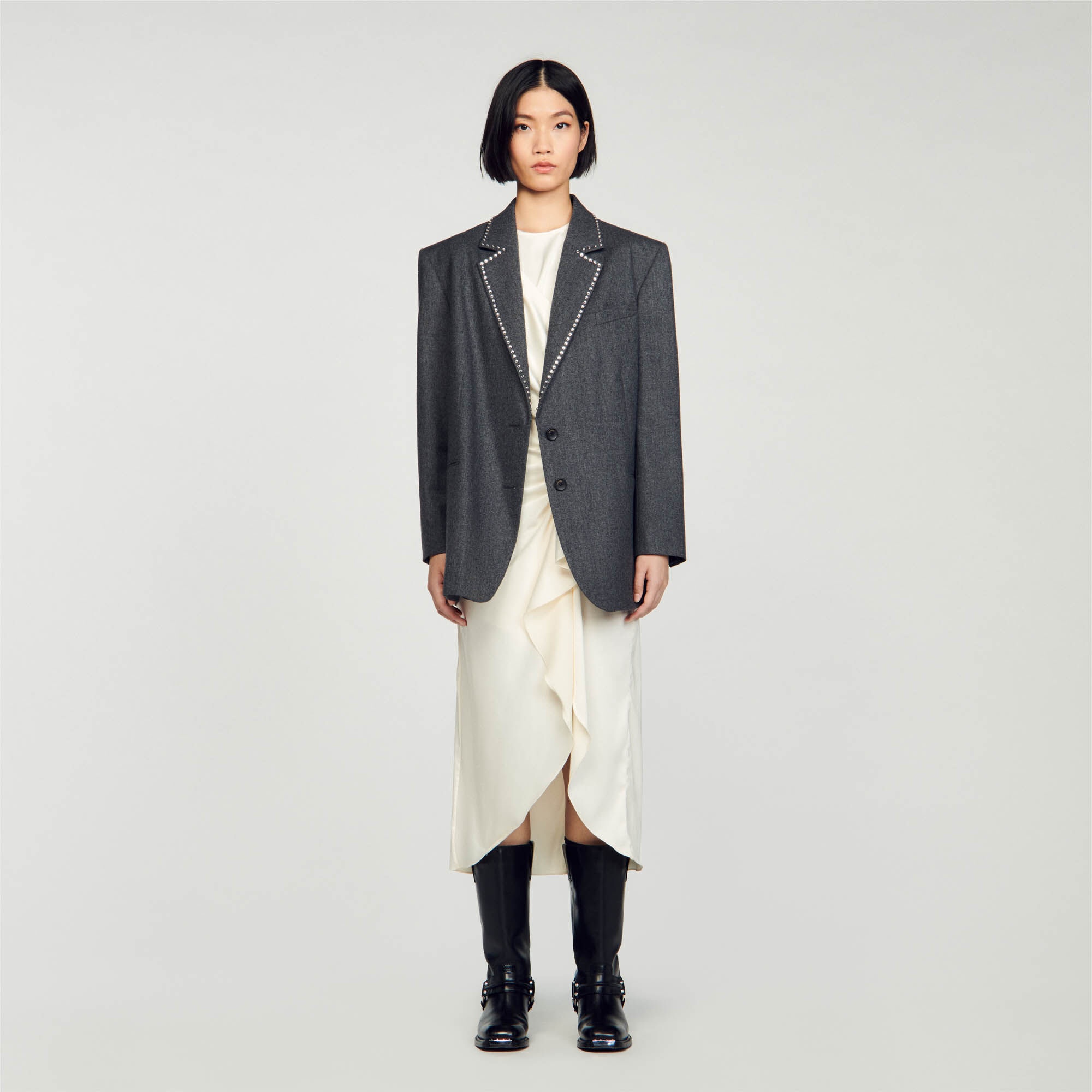 RHINESTONE SUIT JACKET - 3