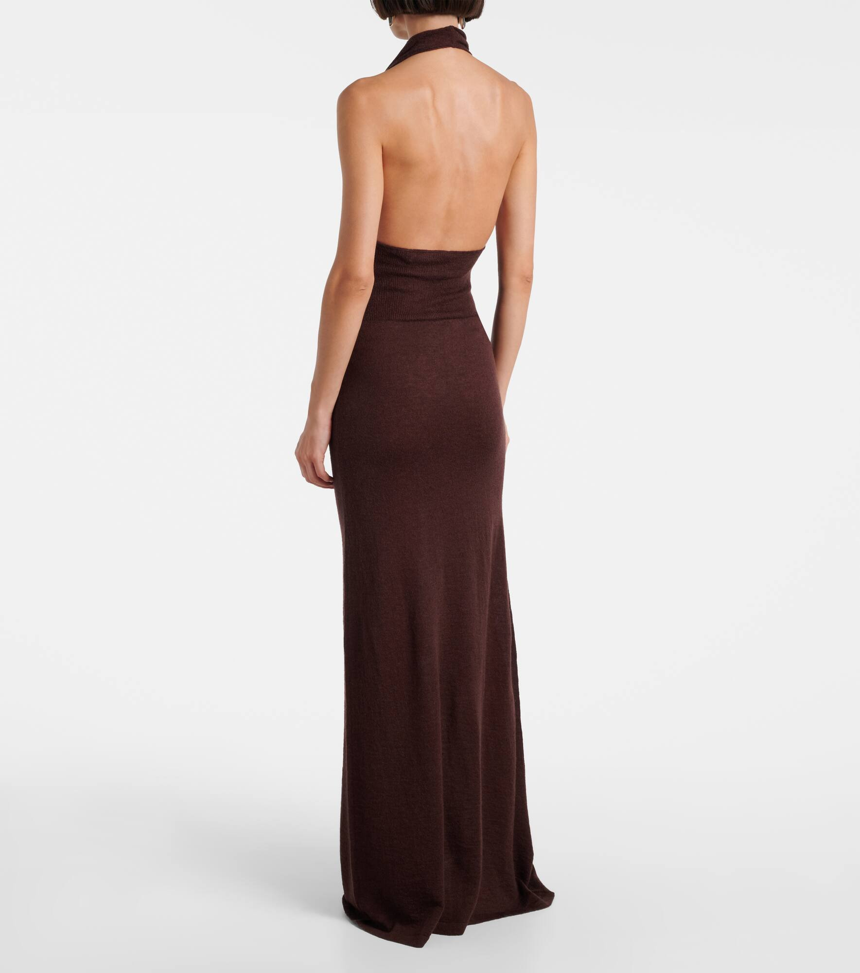 Reed halterneck maxi dress - 3