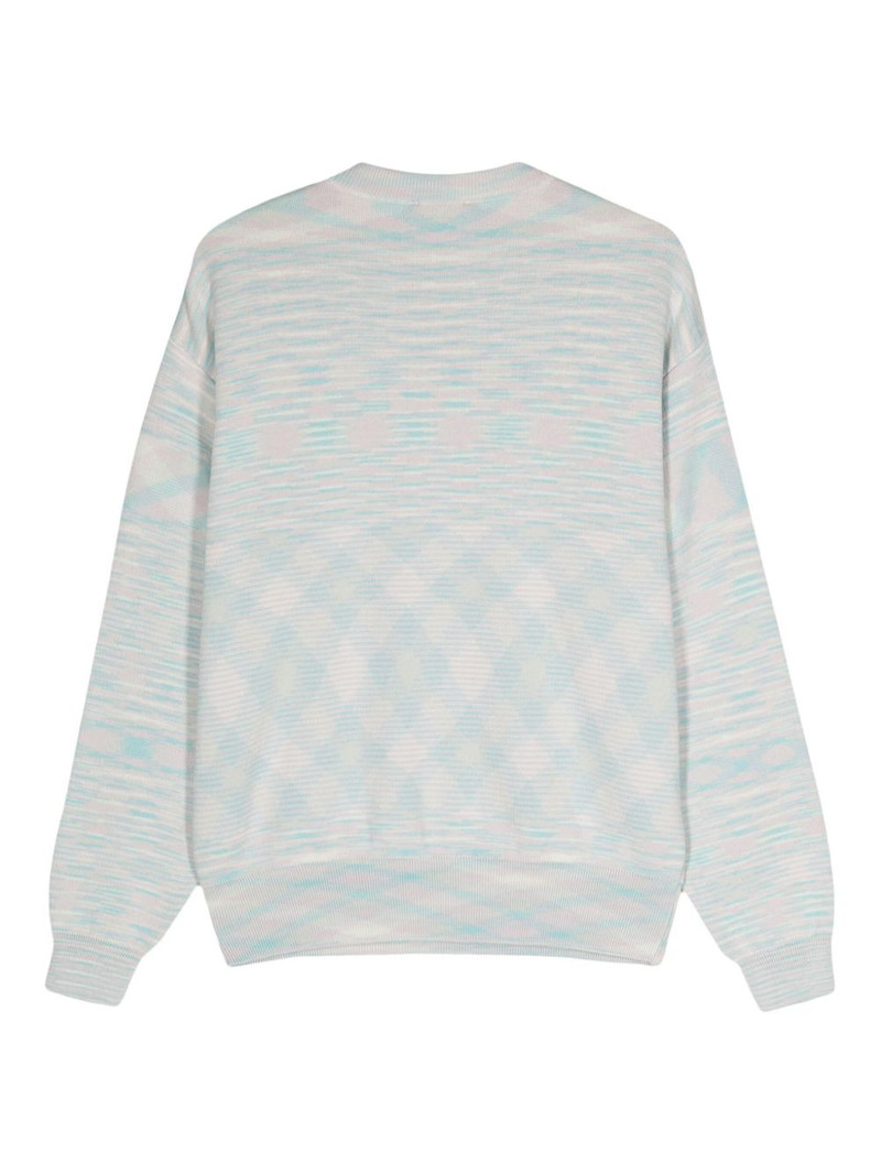 FILA logo-patch jumper outlook