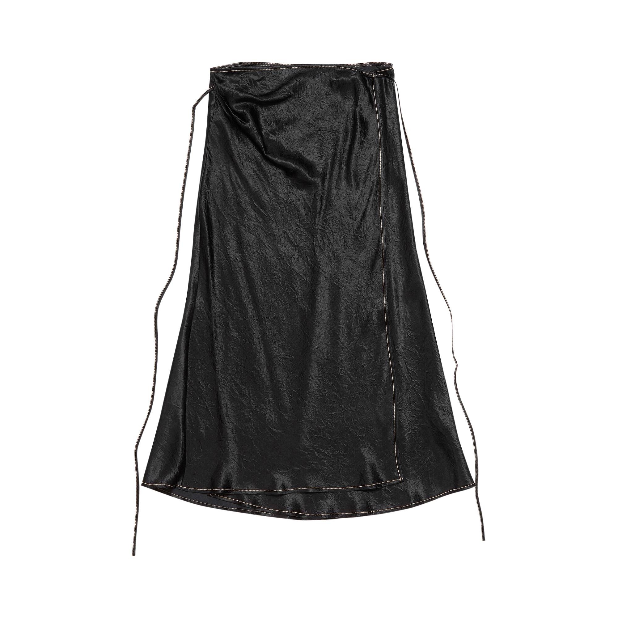 Acne Studios Belted Skirt 'Black' - 1