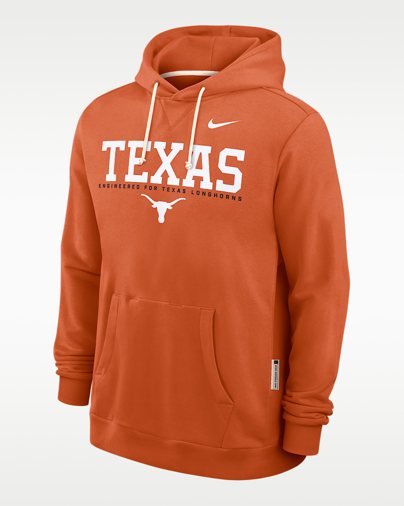 Texas Sideline Men's Nike Dri-FIT College Pullover Hoodie 1