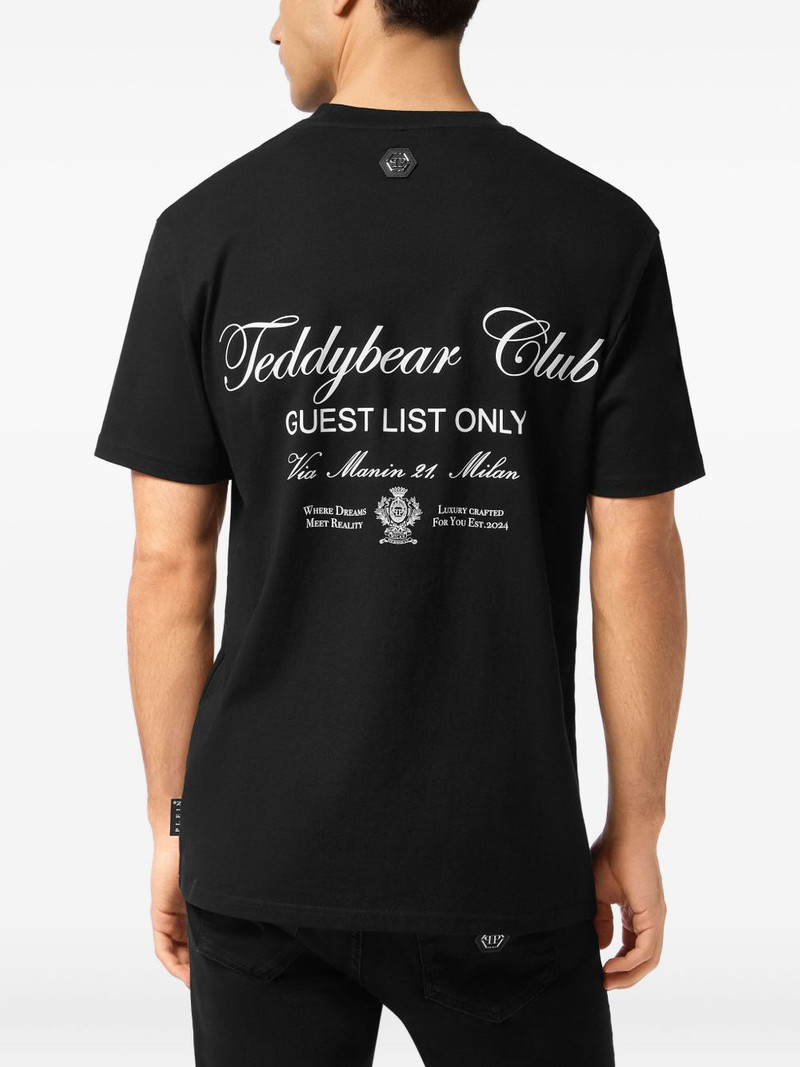 teddy bear-motif T-shirt 3