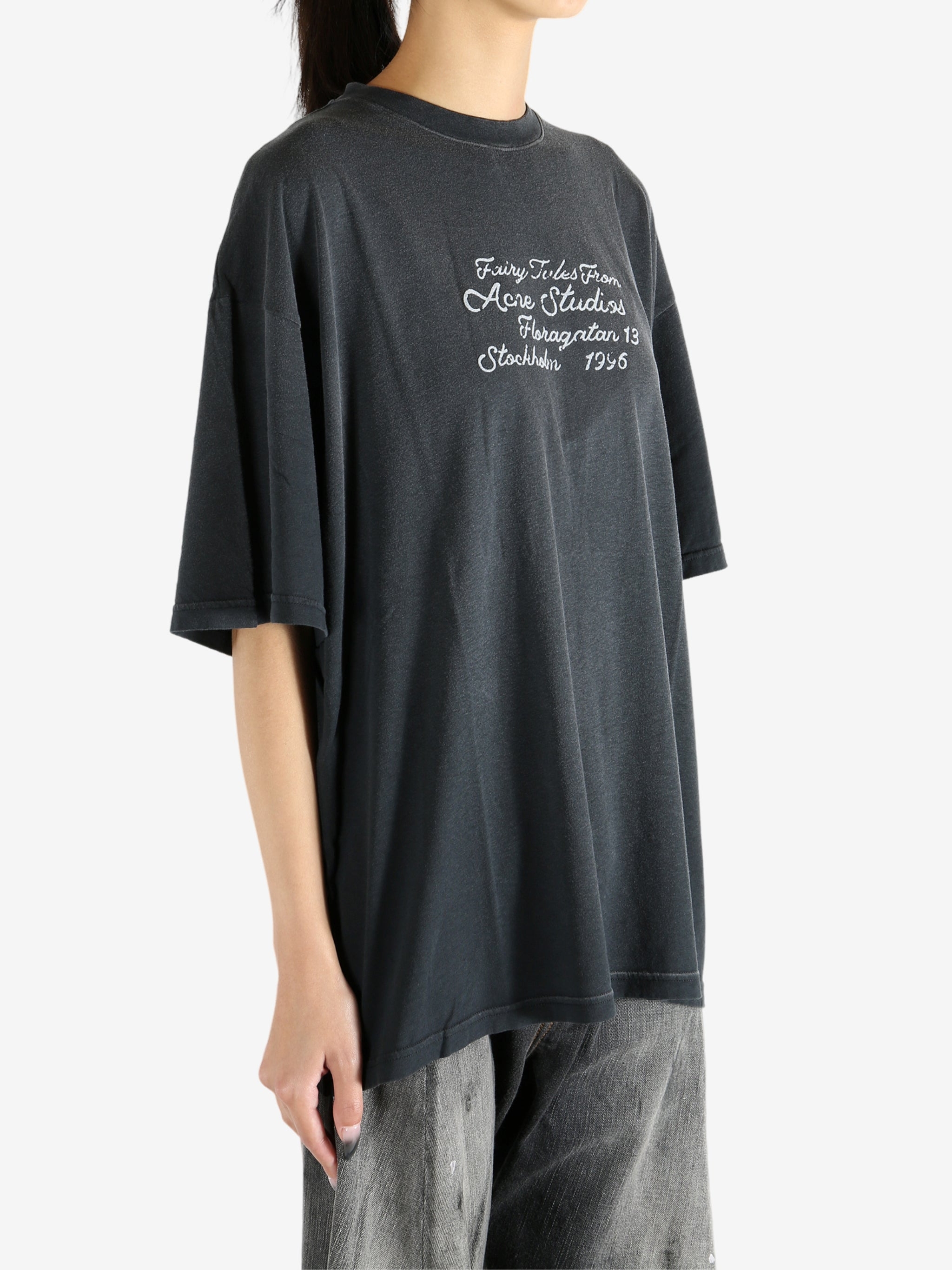 ACNE STUDIOS - Women Relaxed Logo T-Shirt - 2