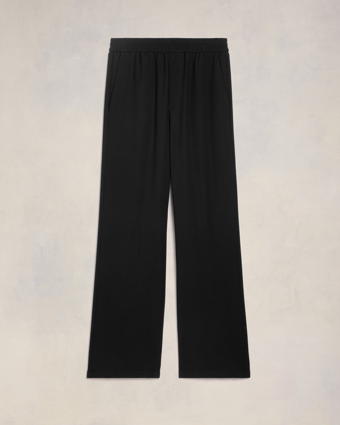 WIDE ELASTICATED WAIST TROUSERS - 1