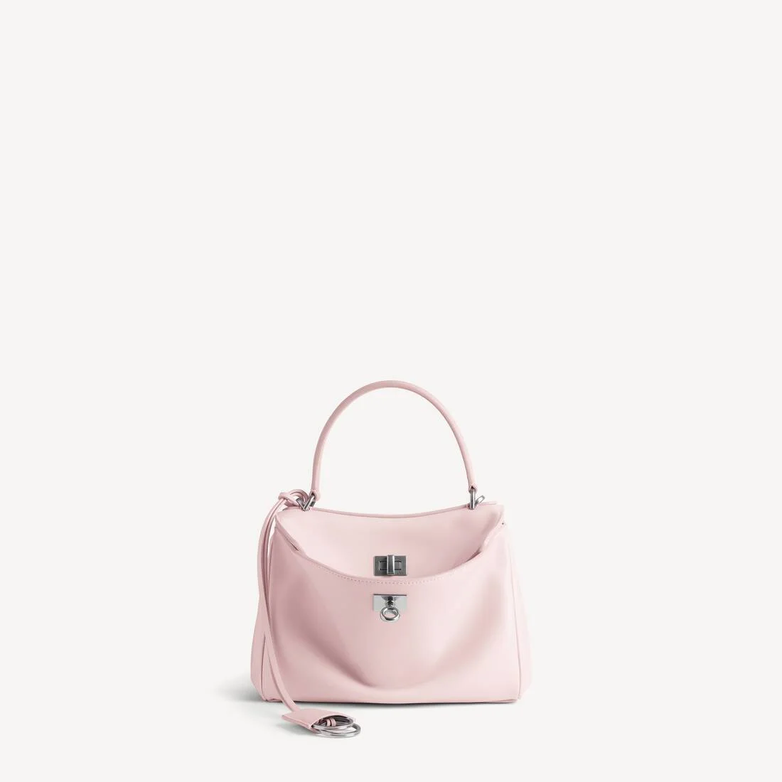 Women's Rodeo Handbag Mini in Suede Pink - 1