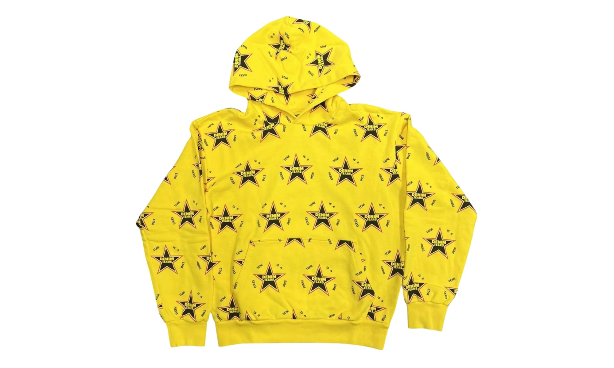 Every Tear Is A Star Hoodie "Yellow" DT596 - 1