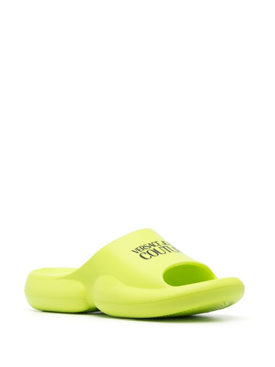 VERSACE JEANS COUTURE logo-print slides outlook