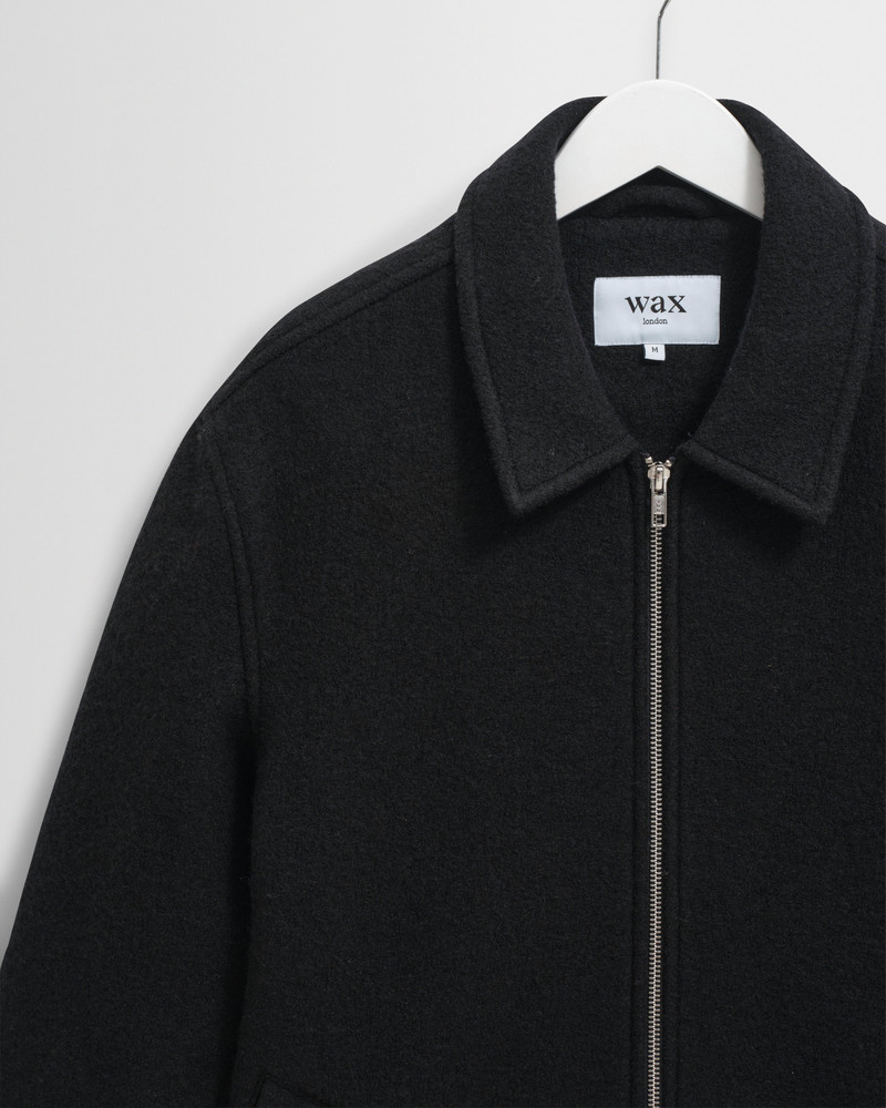 Eldon - Midnight Navy Boiled Wool Jacket 7