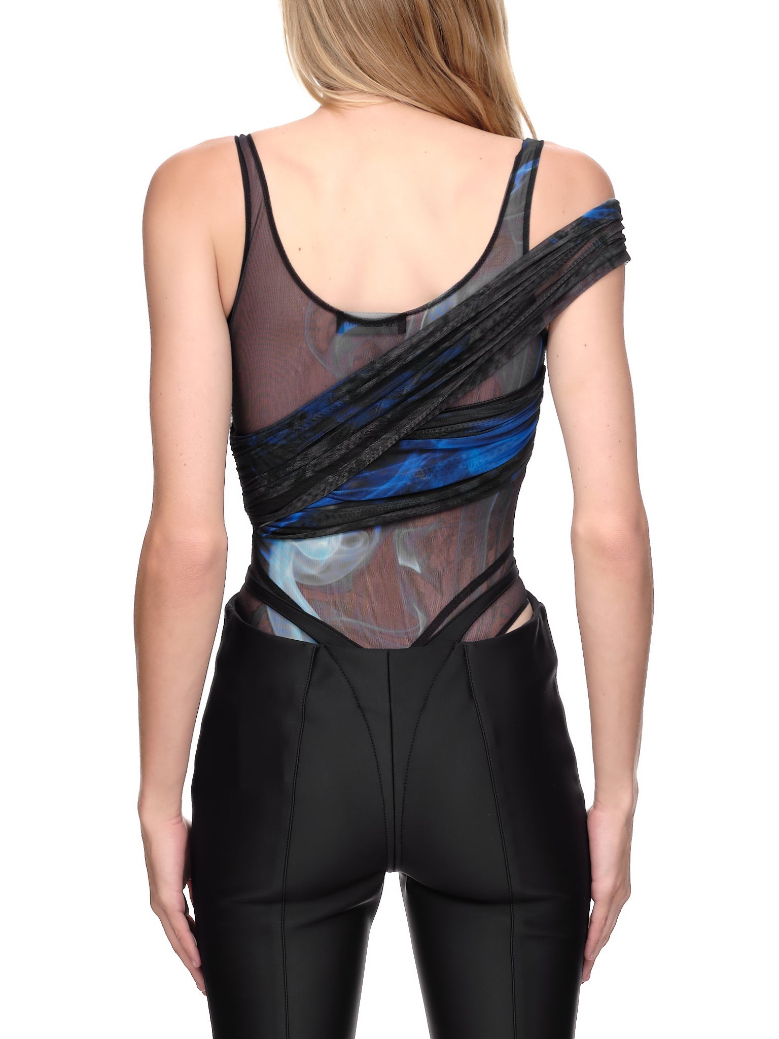 Sheer Corset Bodysuit - 3