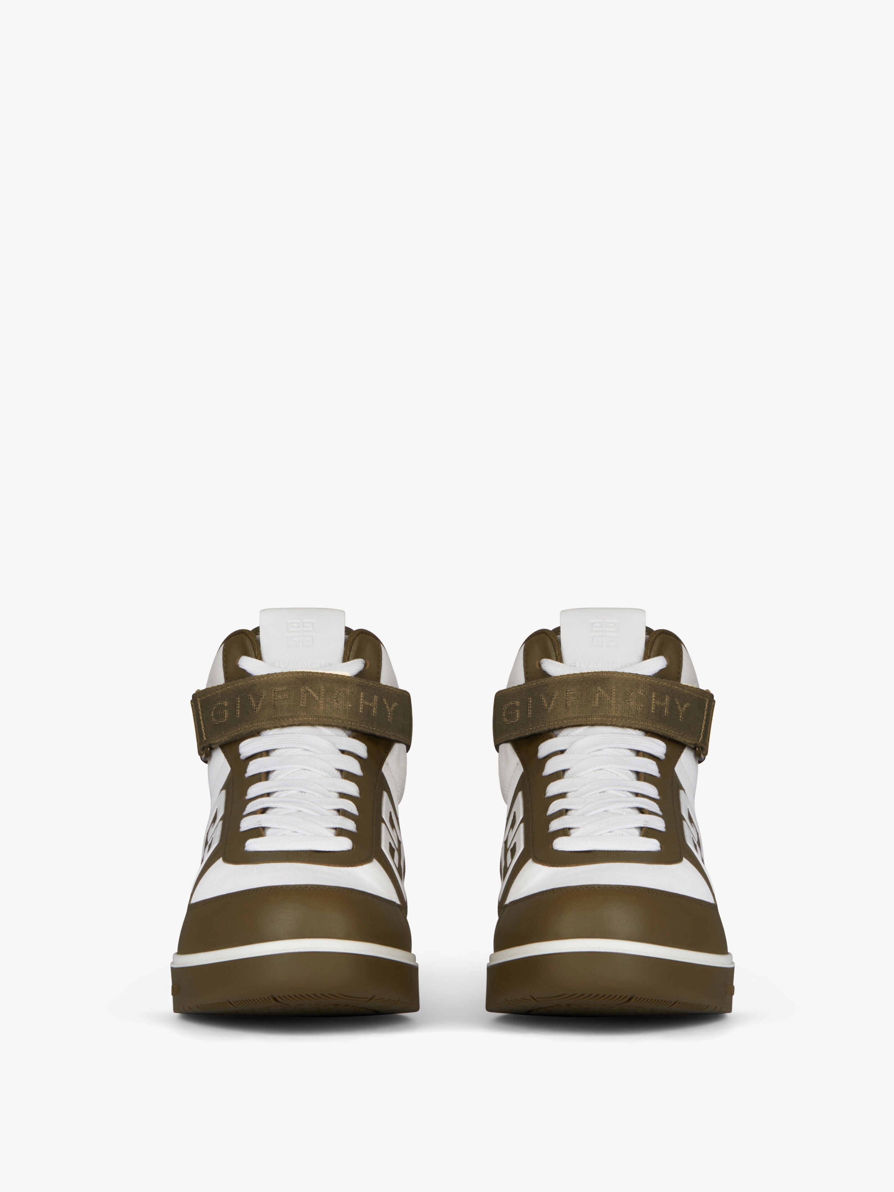 G4 HIGH TOP SNEAKERS IN LEATHER - 2