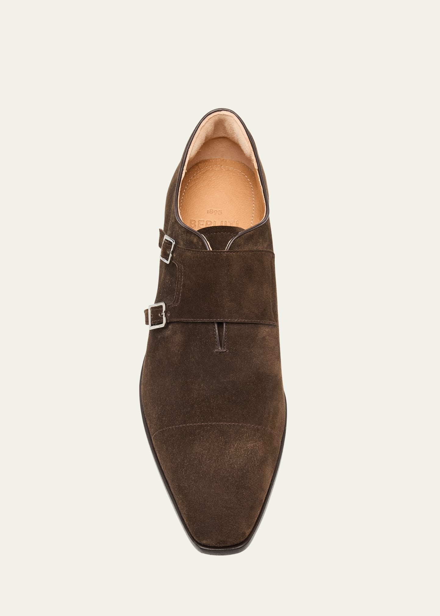 Men's Demsure Flex Suede Double-Monk Strap Loafers - 5