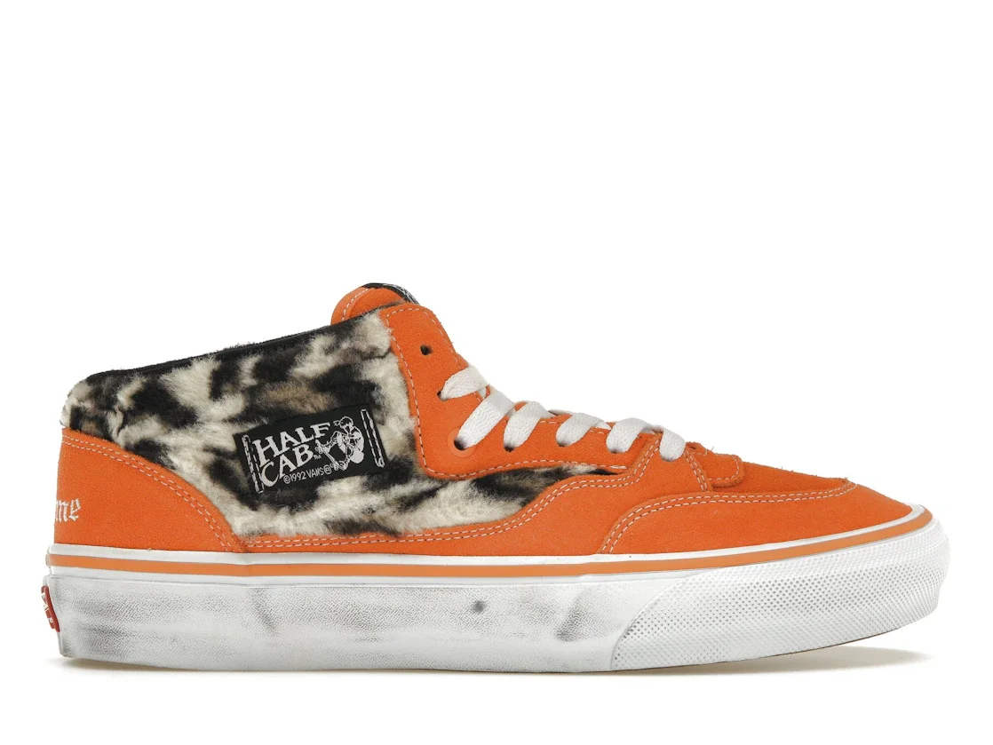 Vans Half Cab Supreme Leopard Orange - 1