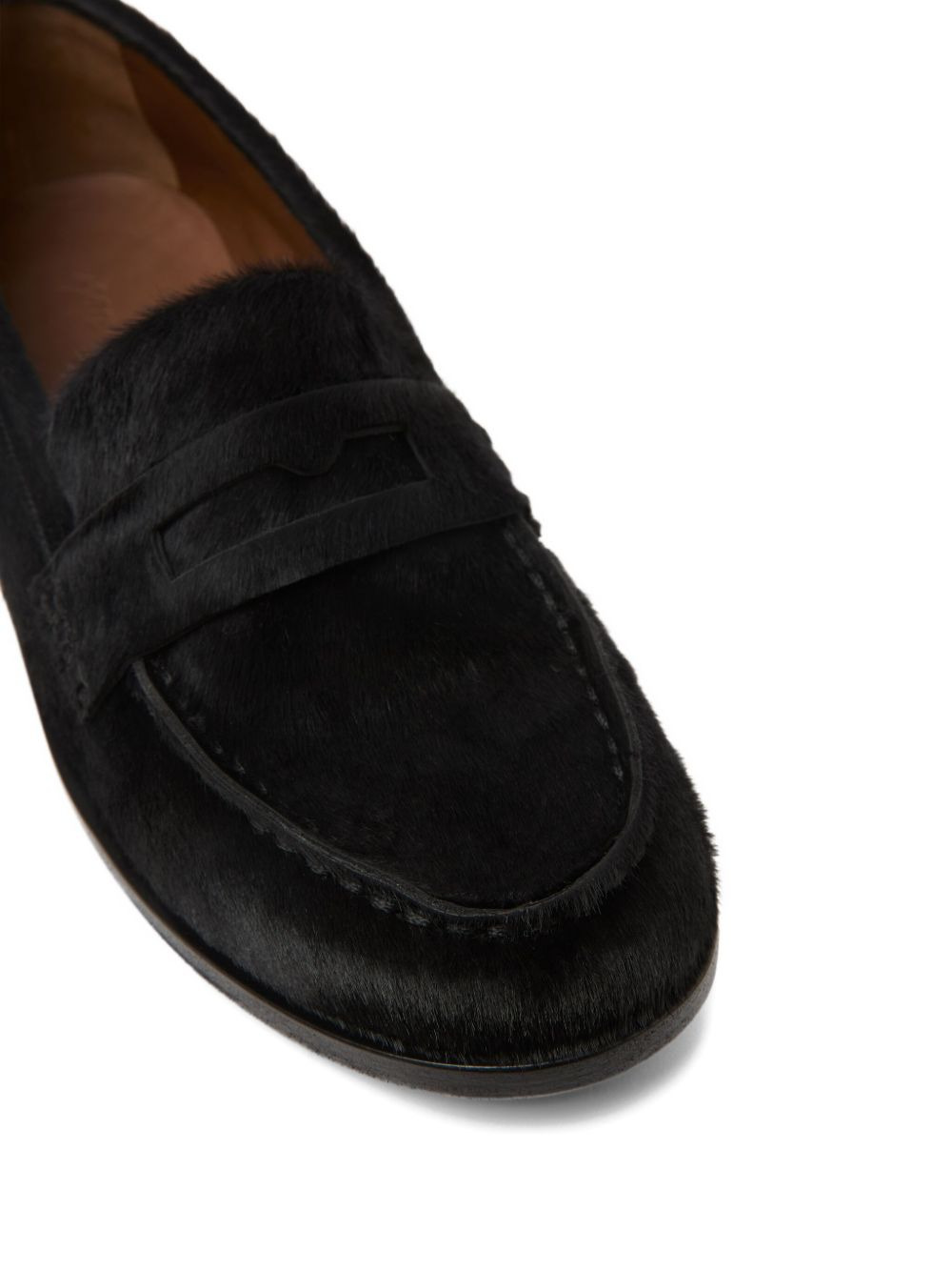 textured loafers - 4