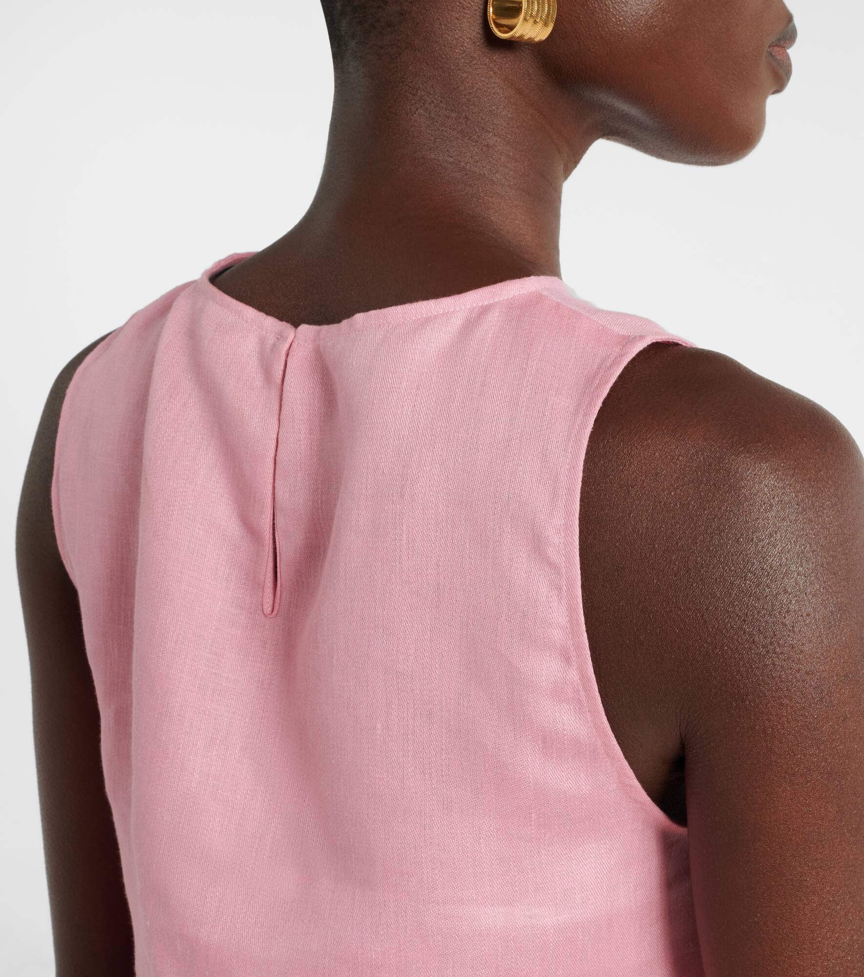 Kobe linen crop top - 5