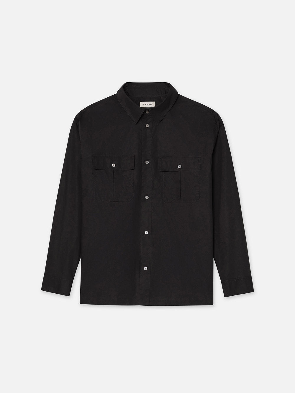 Military Shirt in Black - 1