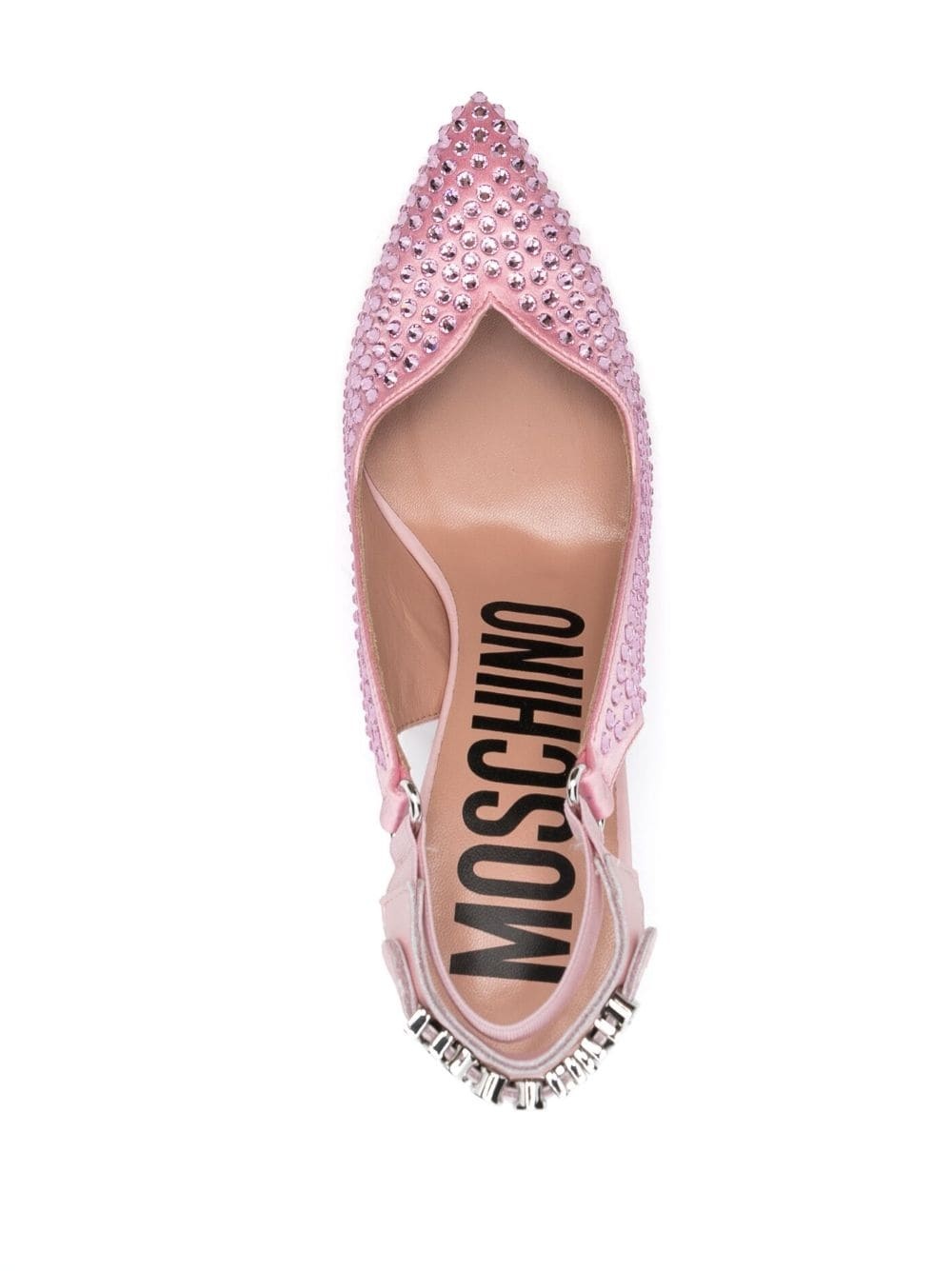 105mm crystal-embellished pumps - 4