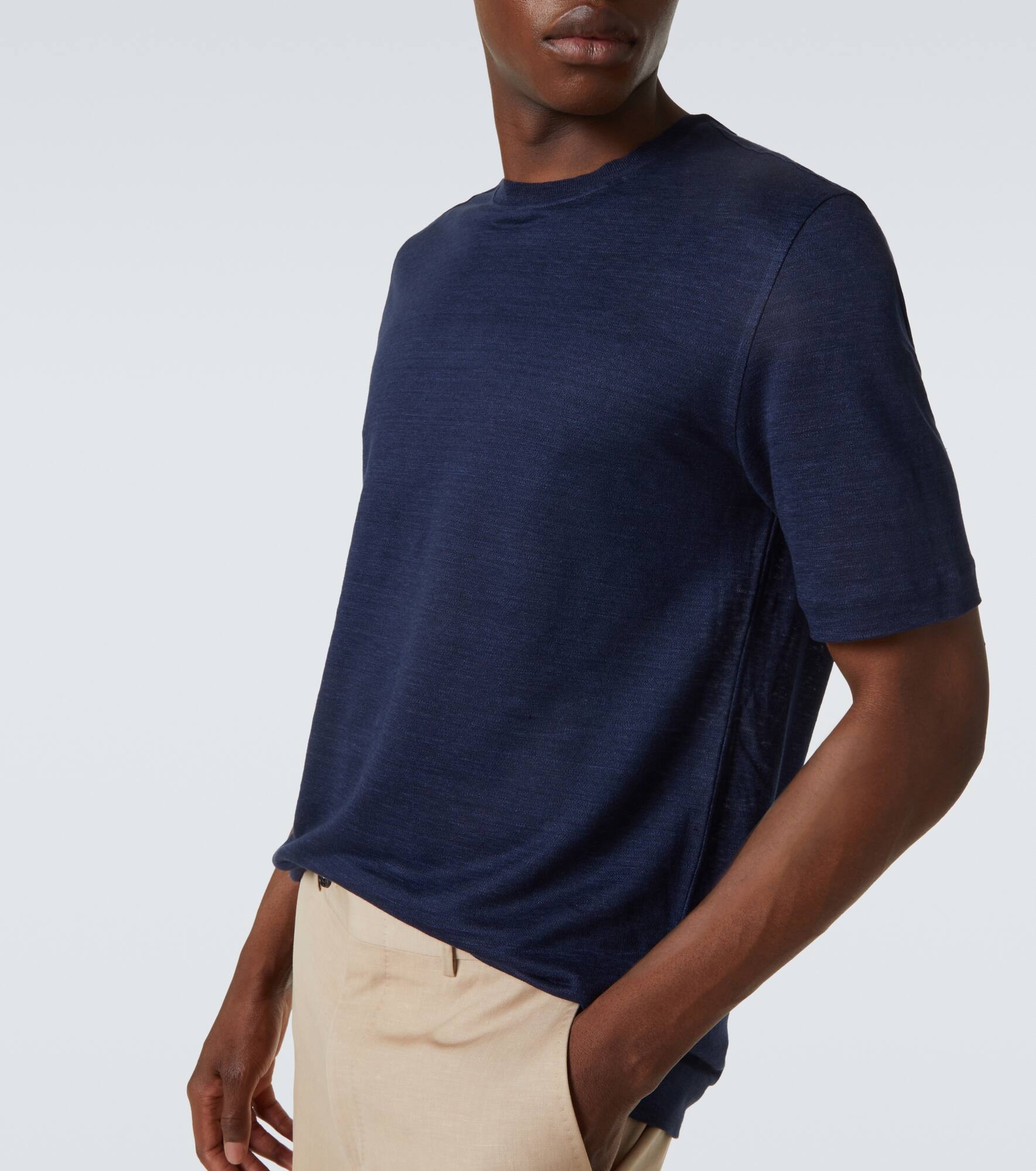 Linen T-shirt - 5