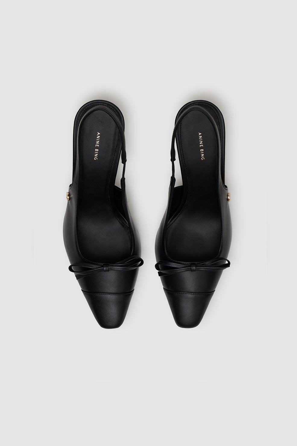 Freya Slingbacks - Black - 4