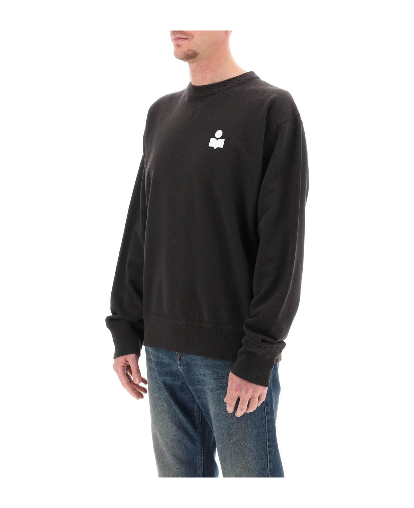 Long-sleeved Crewneck Sweatshirt - 2