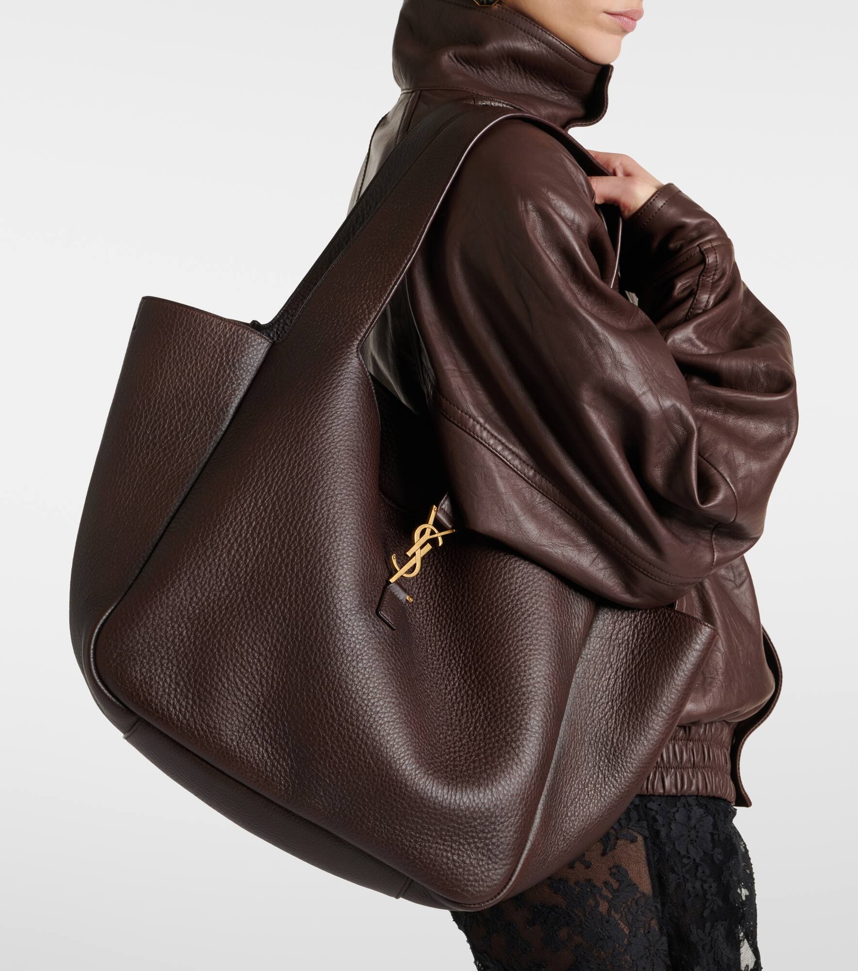 Le 5 à 7 Bea Large leather shopper - 2