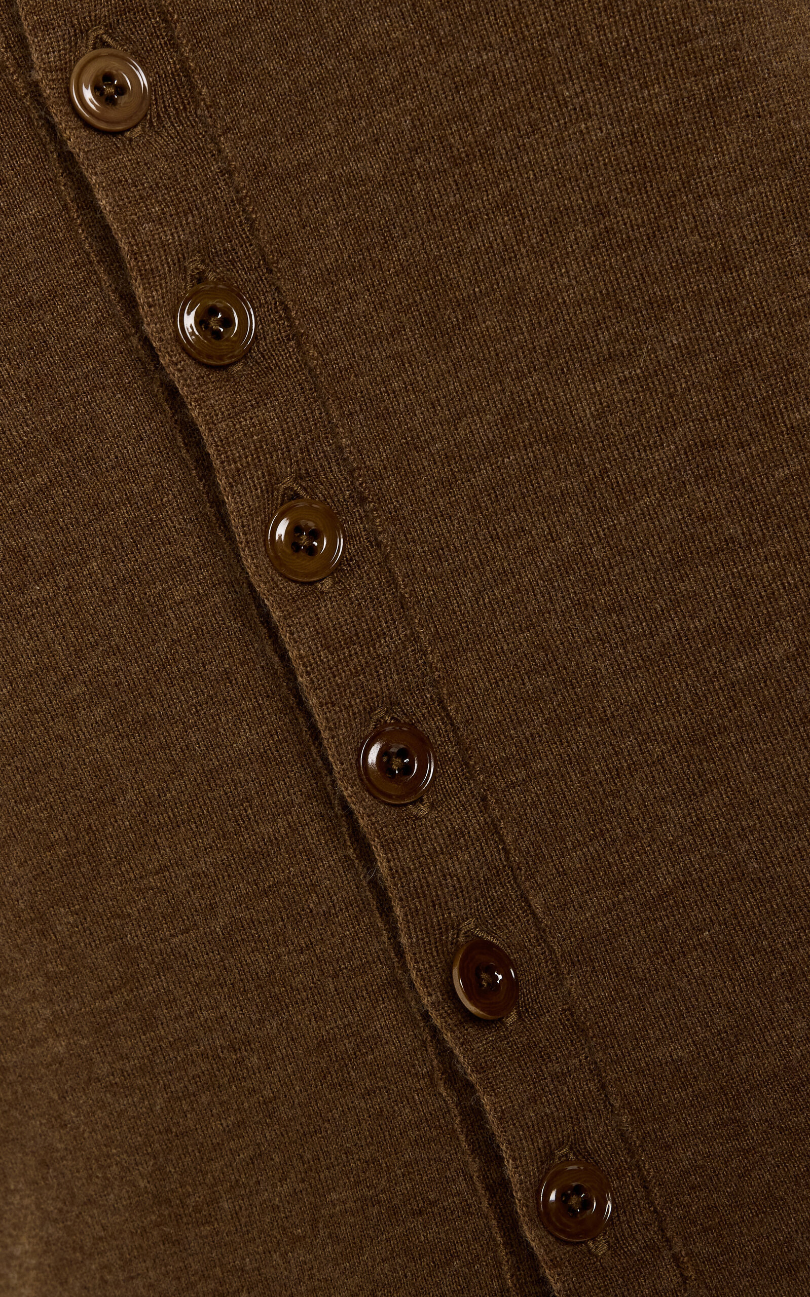 Wool Cardigan brown - 5