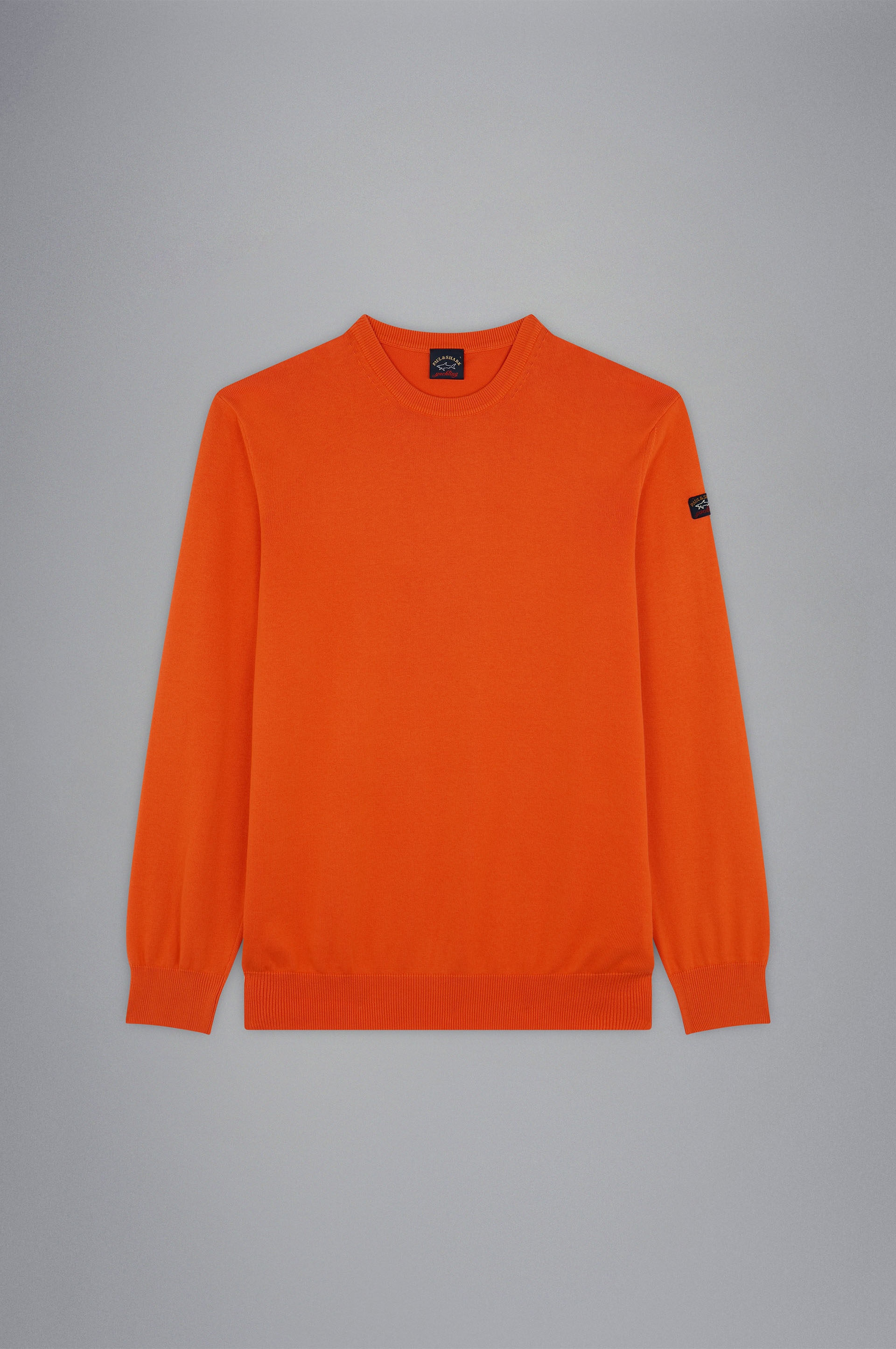 GARMENT DYED PIMA COTTON JUMPER - 1