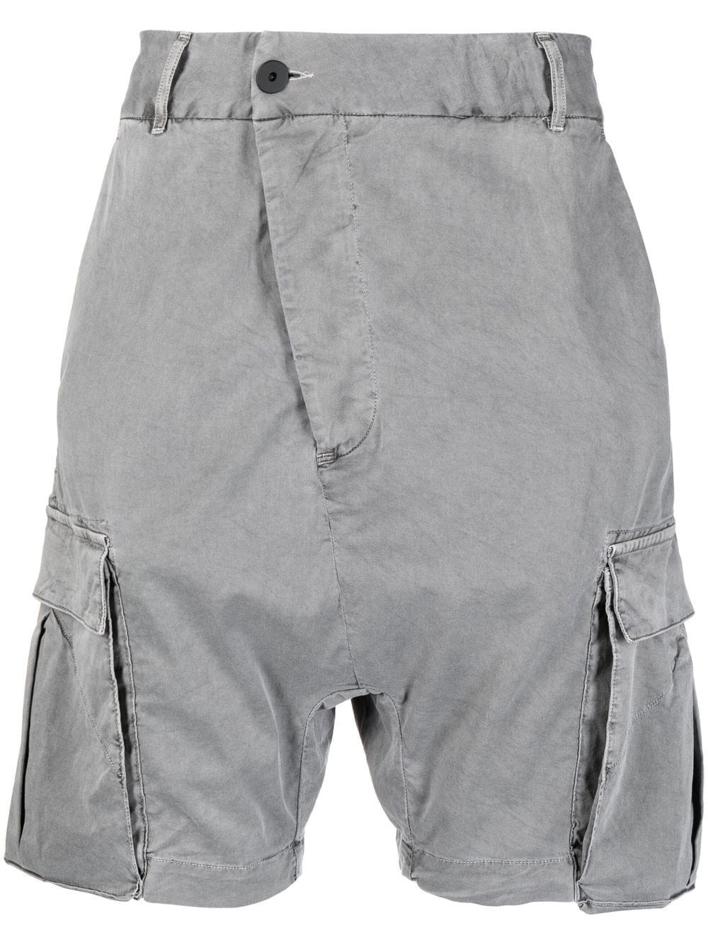 off-centre cargo-shorts - 1