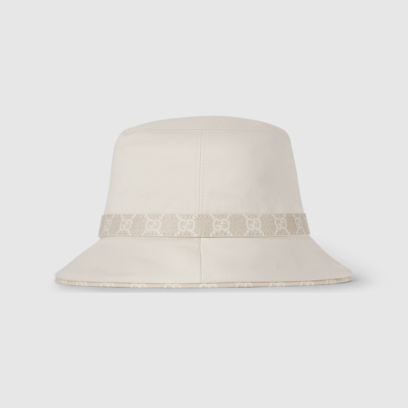 GUCCI Cotton fedora with Double G outlook