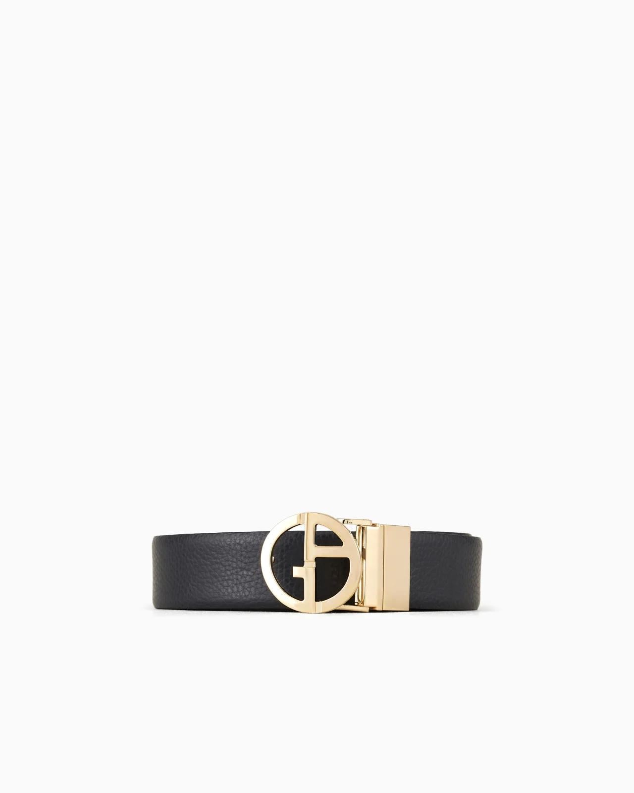 Two-toned, reversible leather belt - 1
