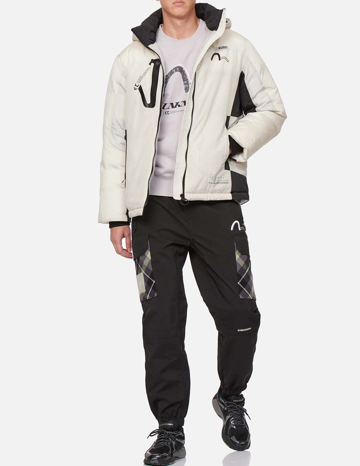 Glow In The Dark Tape Down Jacket - 6