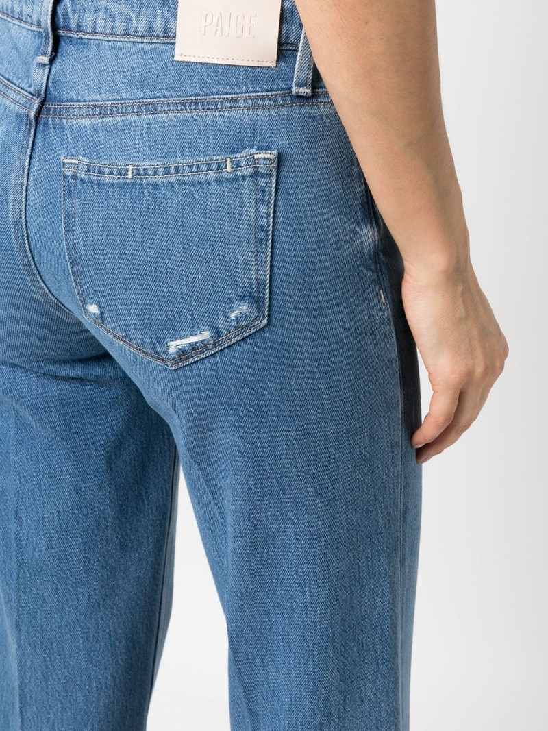 logo-patch straight-leg jeans 5