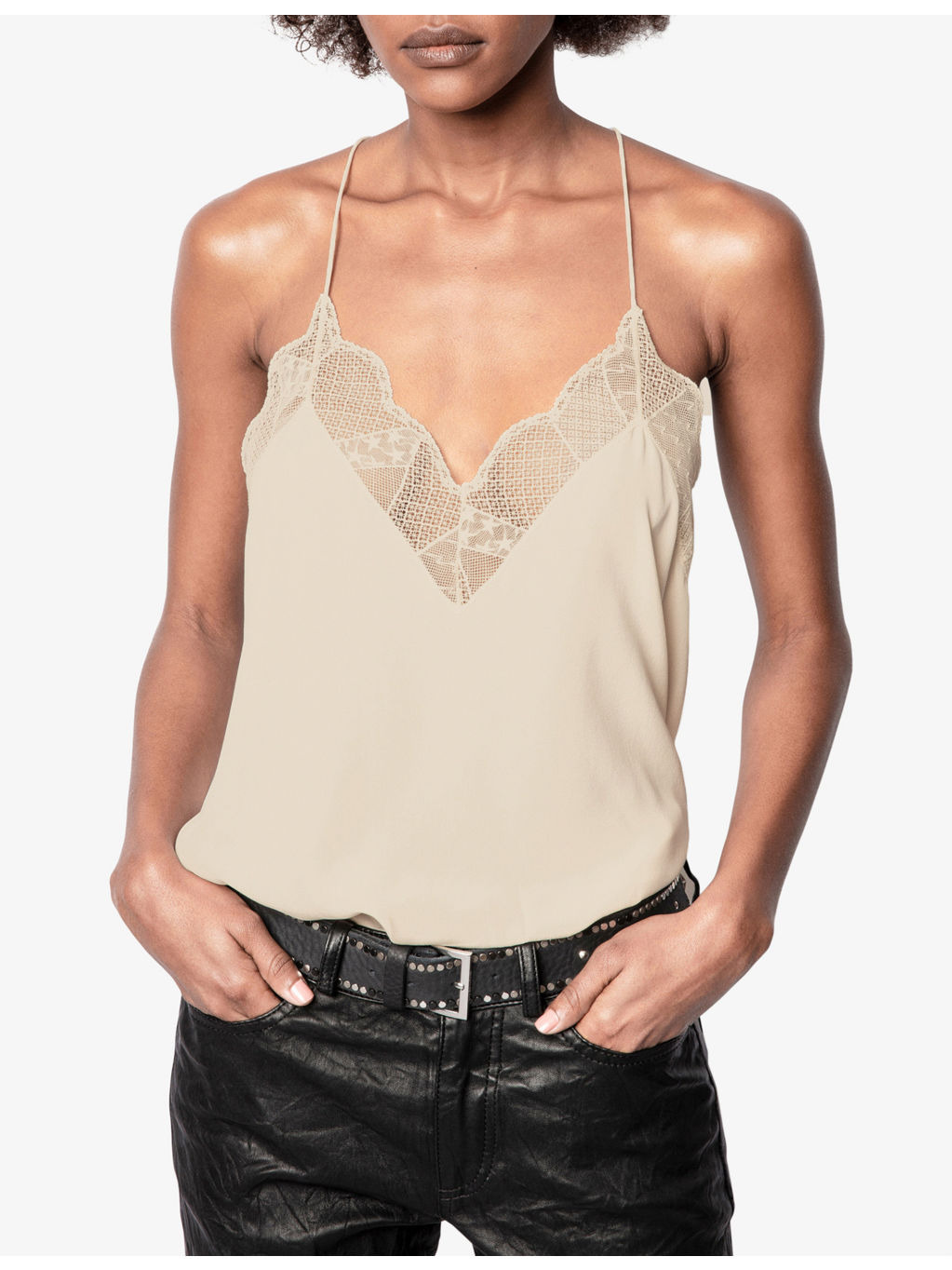 Christy silk cami top - 3
