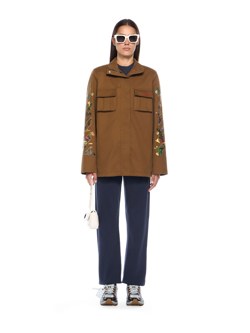 Off-White Arrow Flower Field Twill Jacket outlook