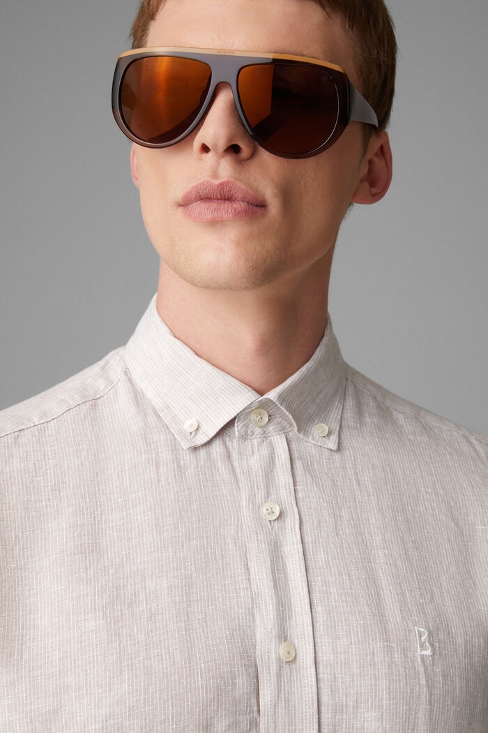 Timt Linen shirt in Beige - 4