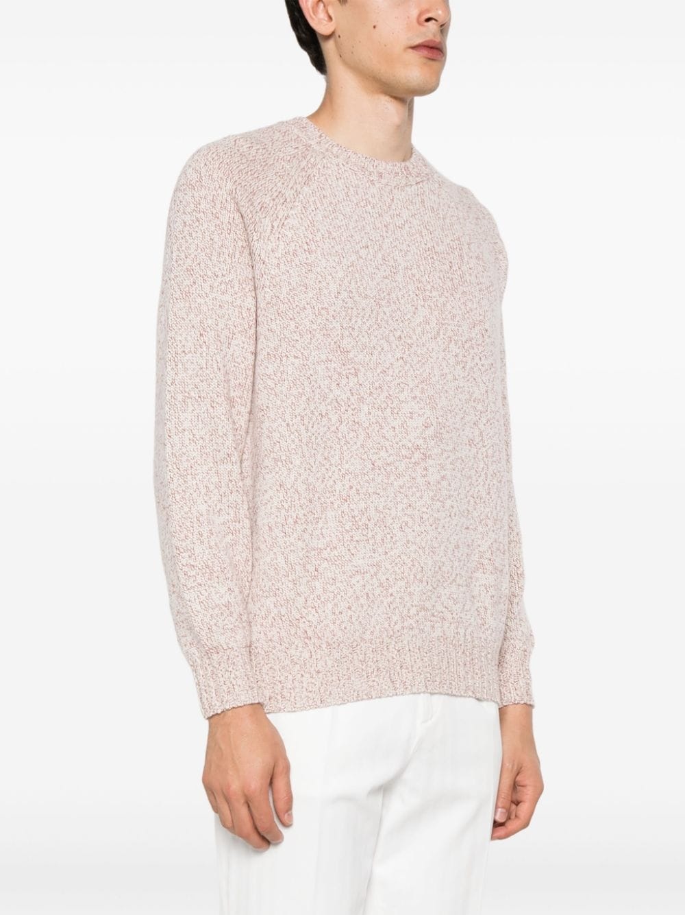 marl-knit cashmere jumper - 3