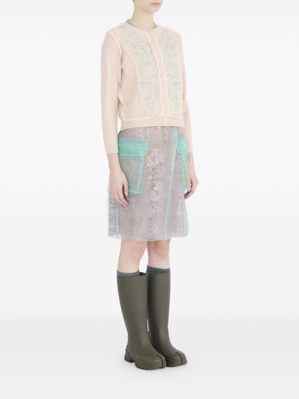 virgin-wool cardigan - 3