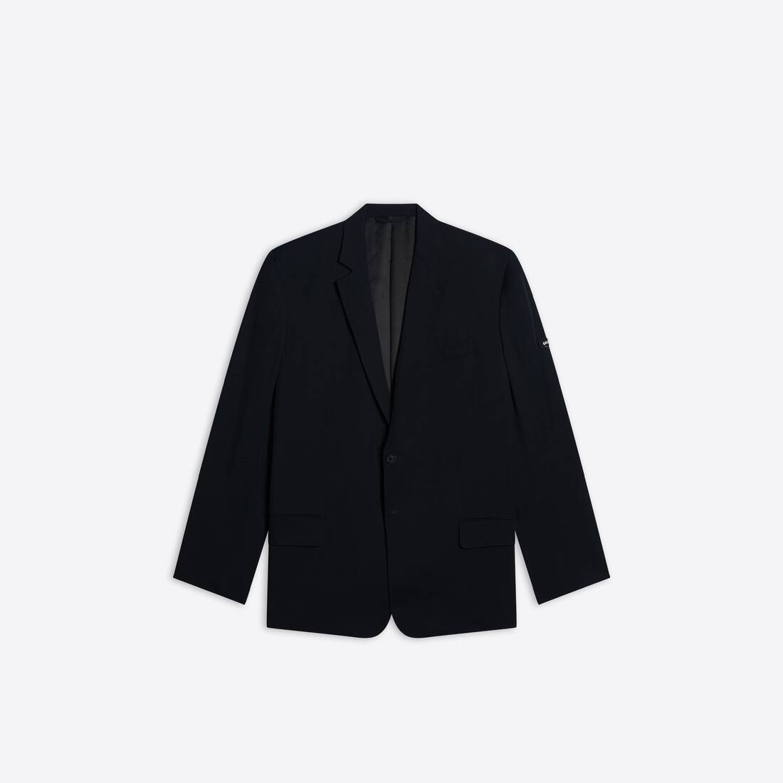 Men's Washed Jacket in Black - 1