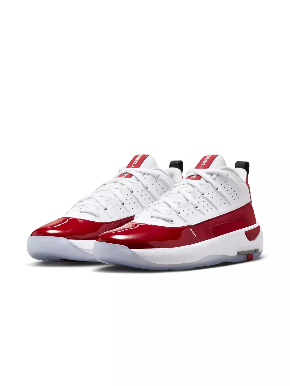 Max Aura 7 "White/Gym Red/Black" Men's Shoe - 5