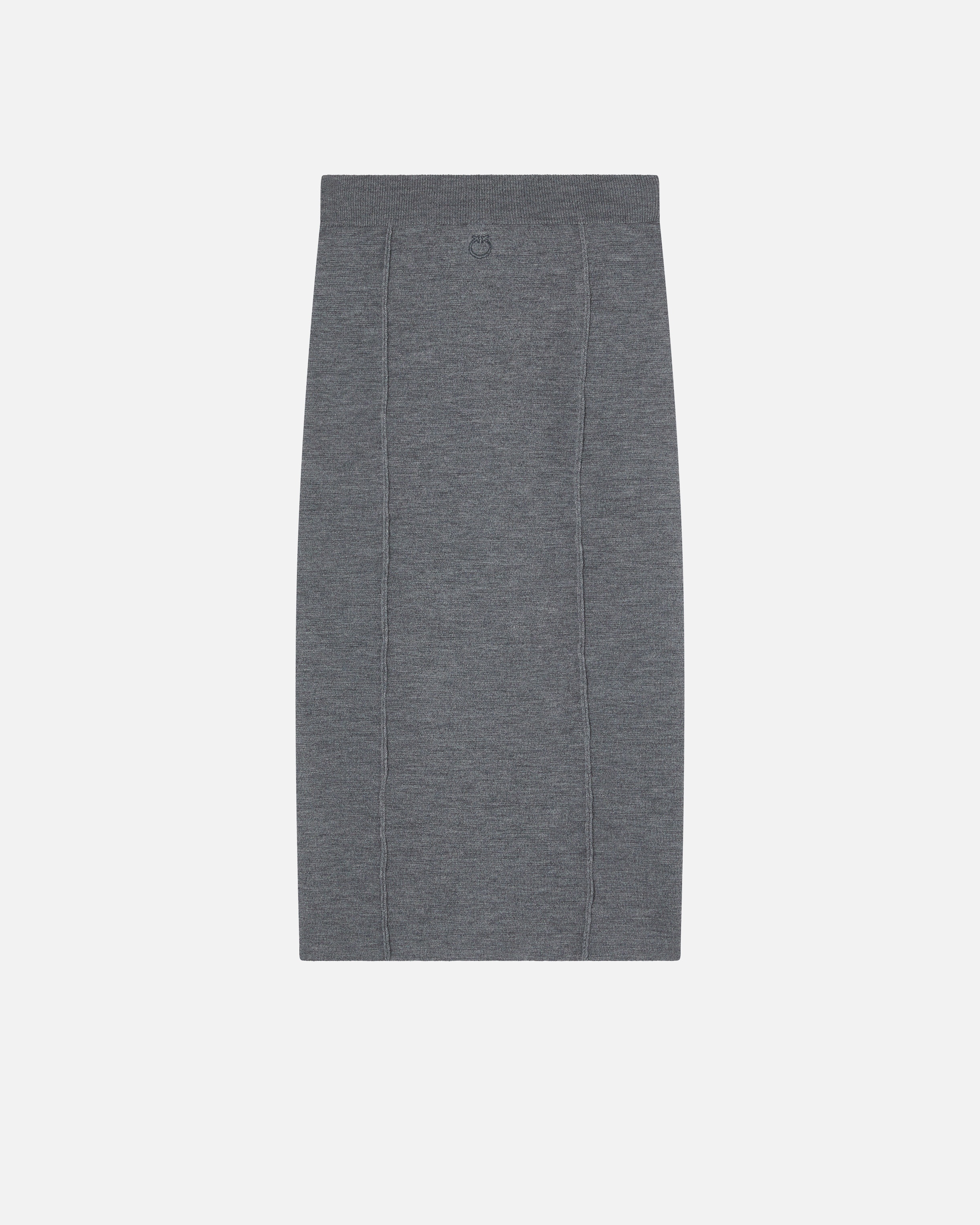 WOOL-KNIT PENCIL SKIRT - 6