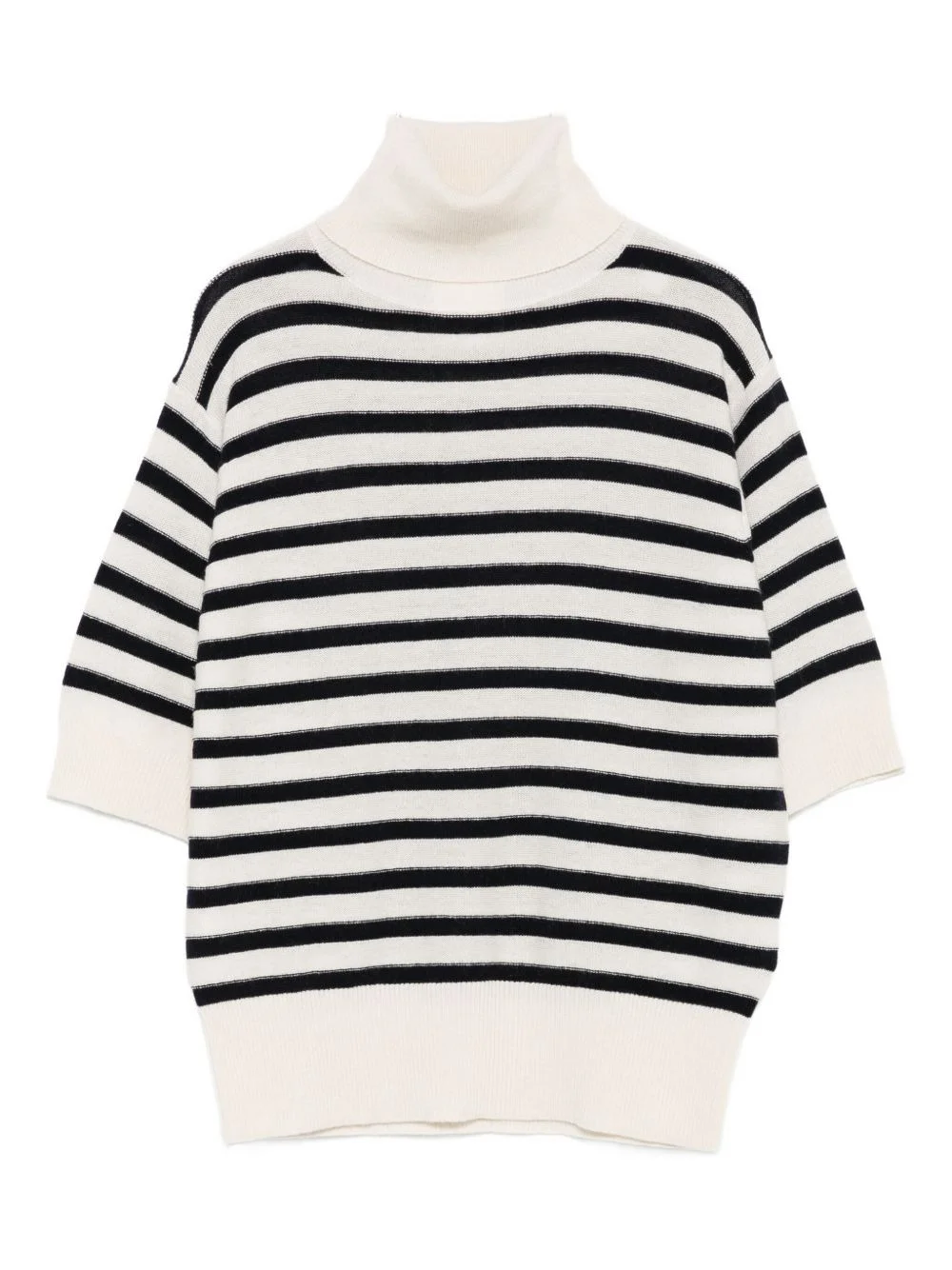 stripe turtleneck 스웨터 - 1