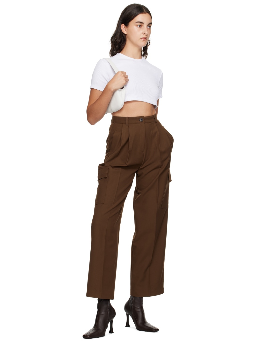 Brown Maesa Trousers - 4