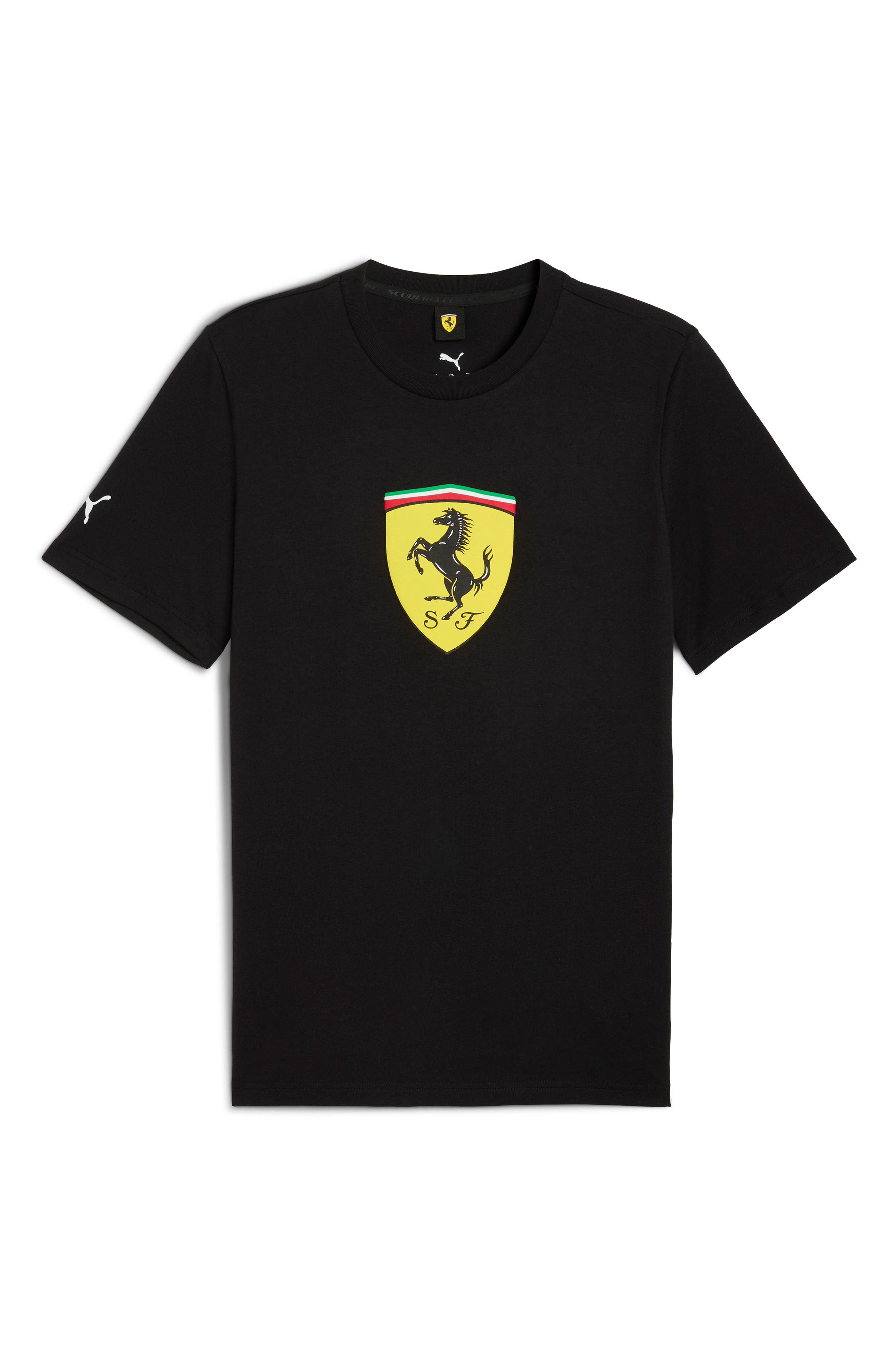 PUMA x Ferrari Sportswear Shield Graphic T-Shirt in Puma Black at Nordstrom - 3