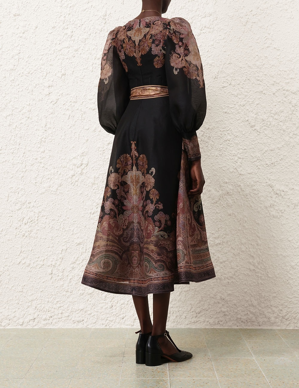 ZIMMERMANN 3173DSS251CRBL 関税送料込 Illuminate Frilled Top Black Online | Zimmermann