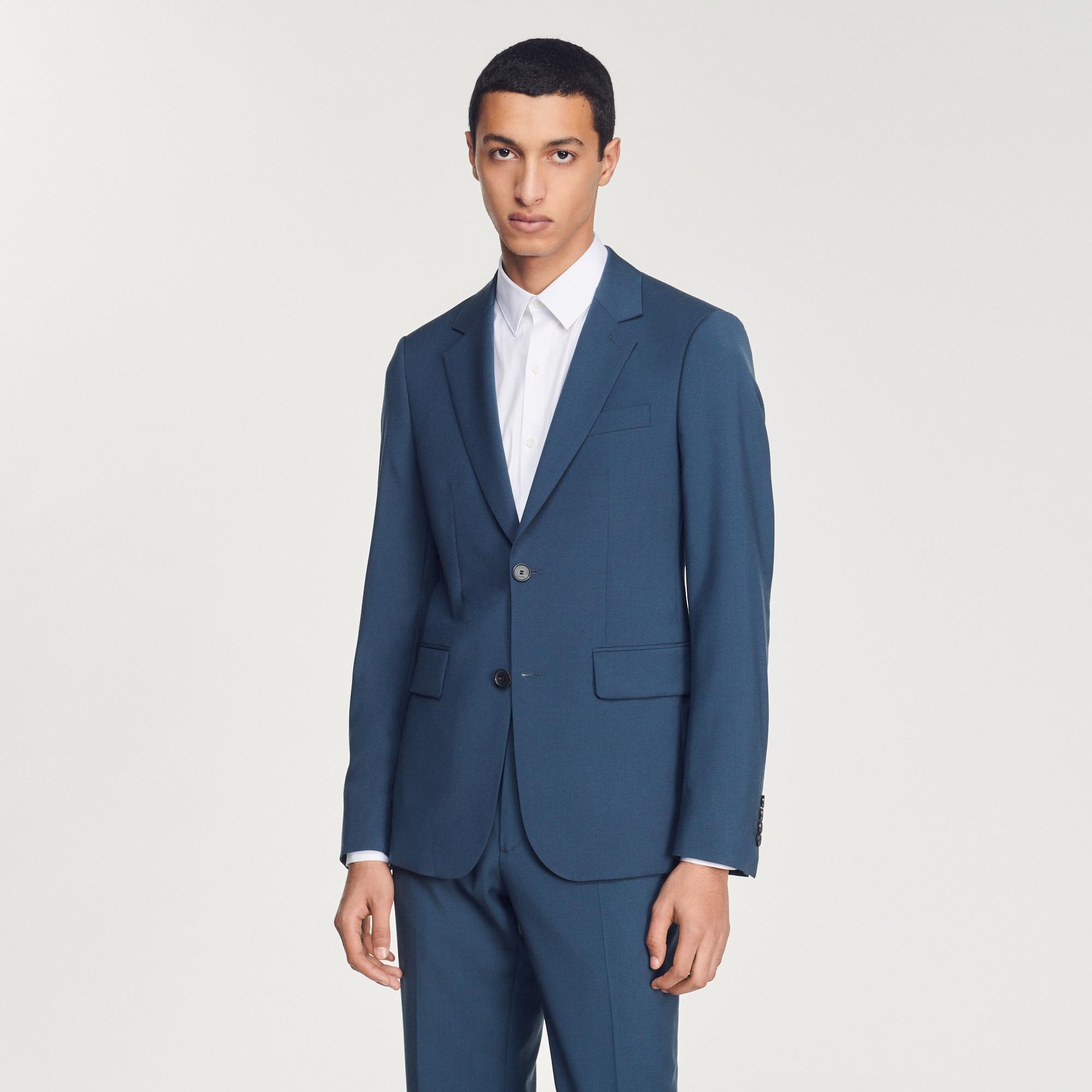 Virgin wool suit jacket - 2