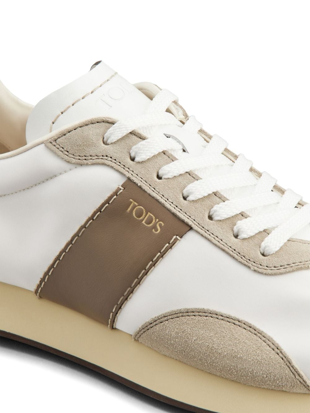 Gommino panelled sneakers - 5