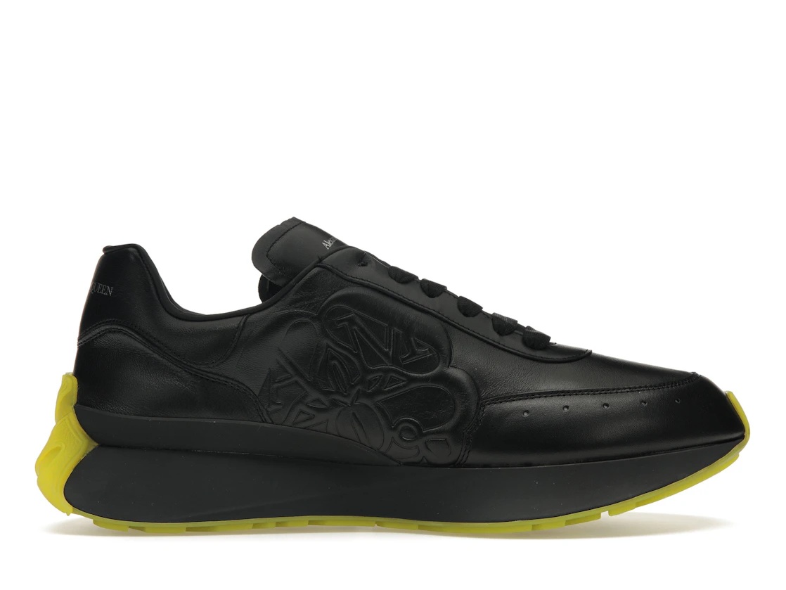 Alexander McQueen Sprint Runner Black Yellow - 1