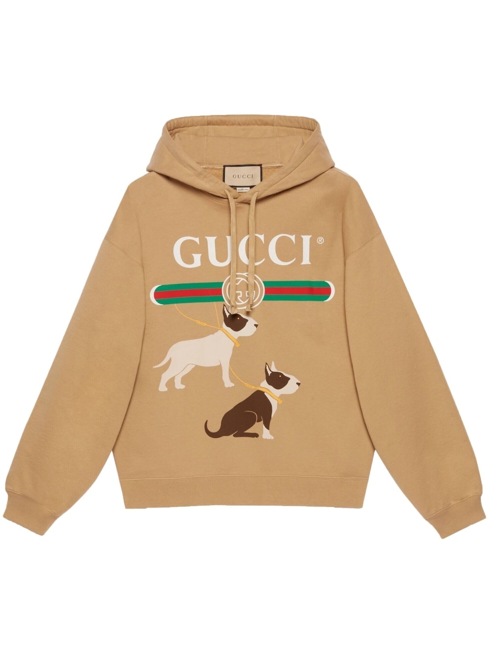 GUCCI GG-logo print cotton sweatshirt - 721427XJFL5-2293 | REVERSIBLE